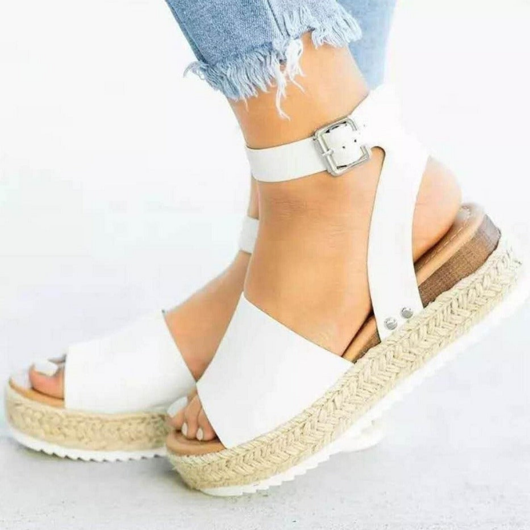Ava | Women's Orthopedic Sandals With Espadrille Platform