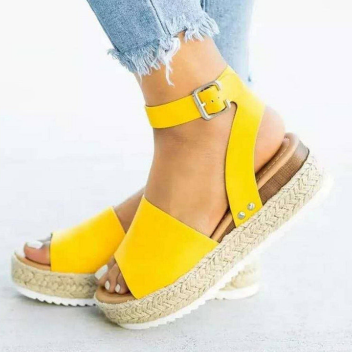 Ava | Women's Orthopedic Sandals With Espadrille Platform
