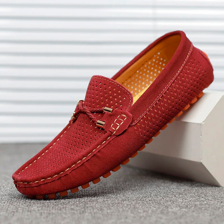 Beckett | Men's Perforated Driving Loafers