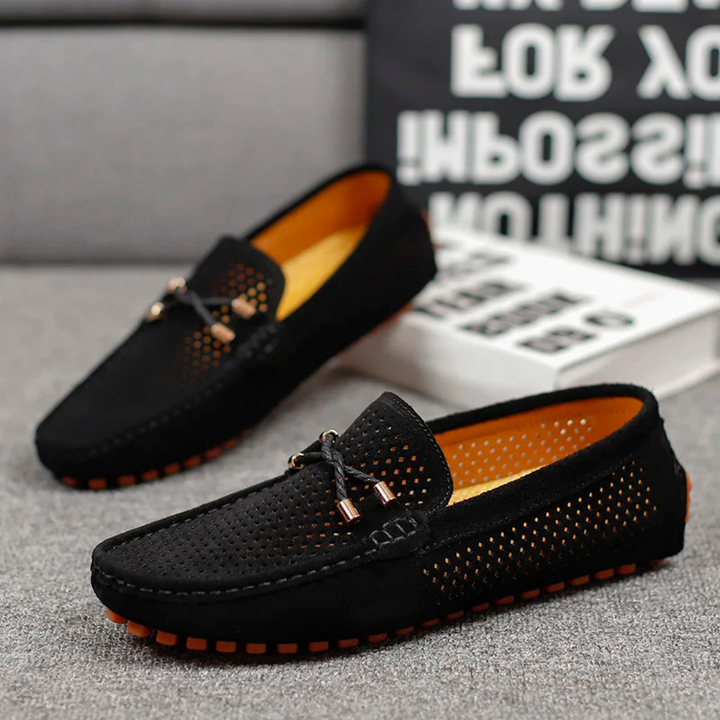 Beckett | Men's Perforated Driving Loafers
