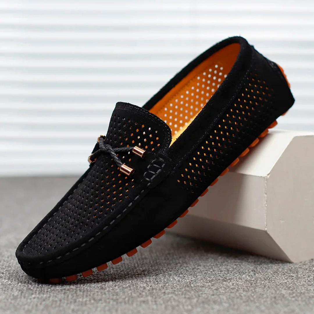 Beckett | Men's Perforated Driving Loafers
