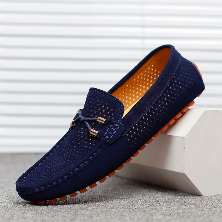 Beckett | Men's Perforated Driving Loafers