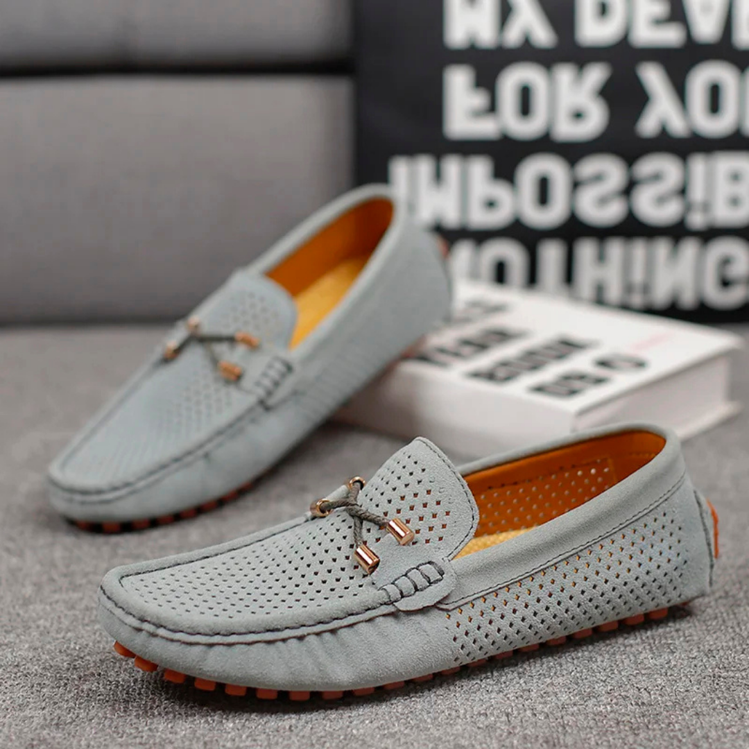 Beckett | Men's Perforated Driving Loafers