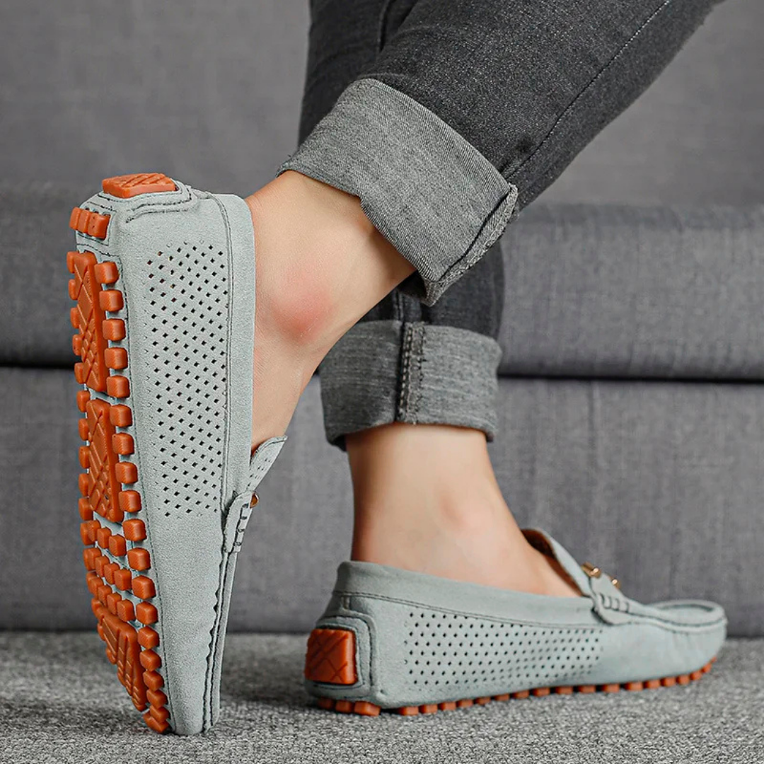 Beckett | Men's Perforated Driving Loafers