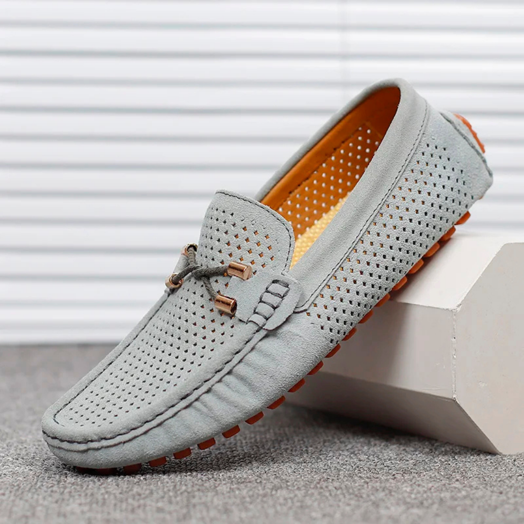 Beckett | Men's Perforated Driving Loafers