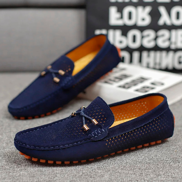 Beckett | Men's Perforated Driving Loafers