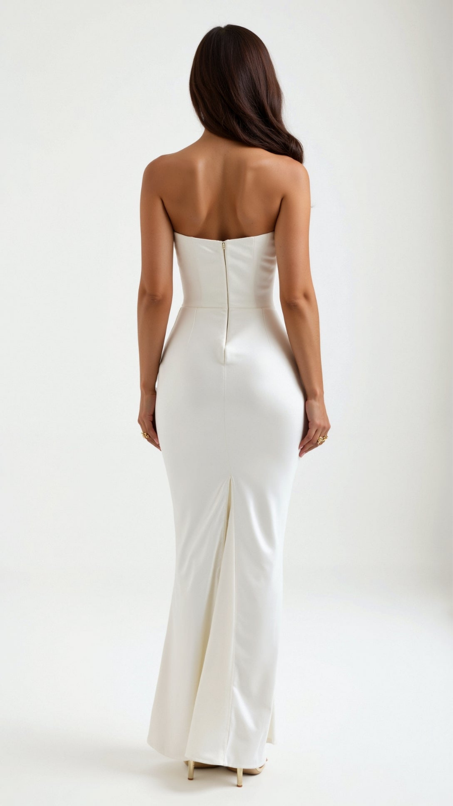 Charlotte | Women's Wedding Guest Dresses With Corset Bodice And Draped Waist | Sophisticated