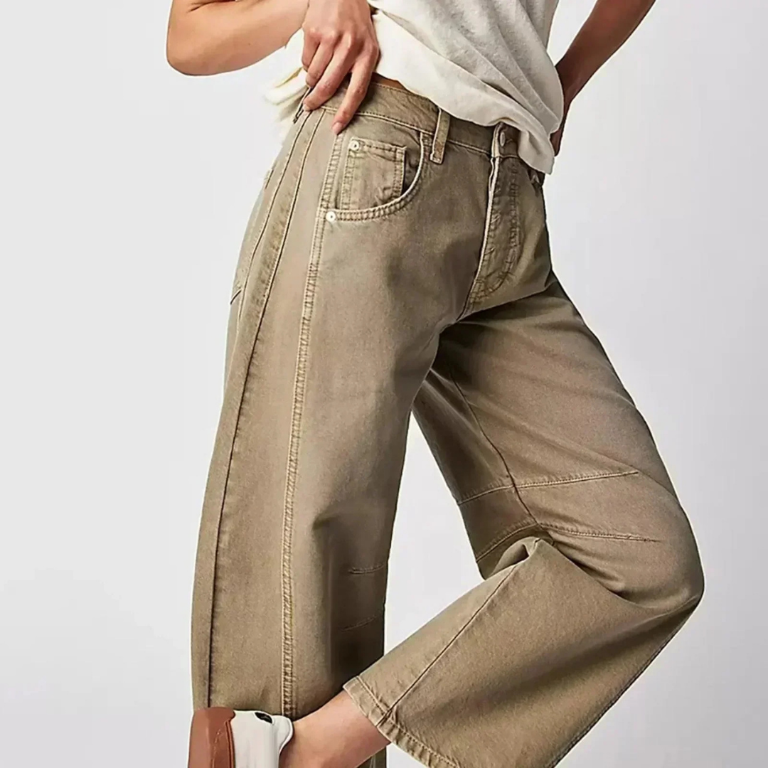 Dusty | Women's Casual Barrel Leg Pants