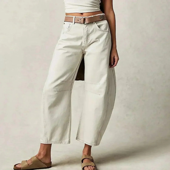 Dusty | Women's Casual Barrel Leg Pants