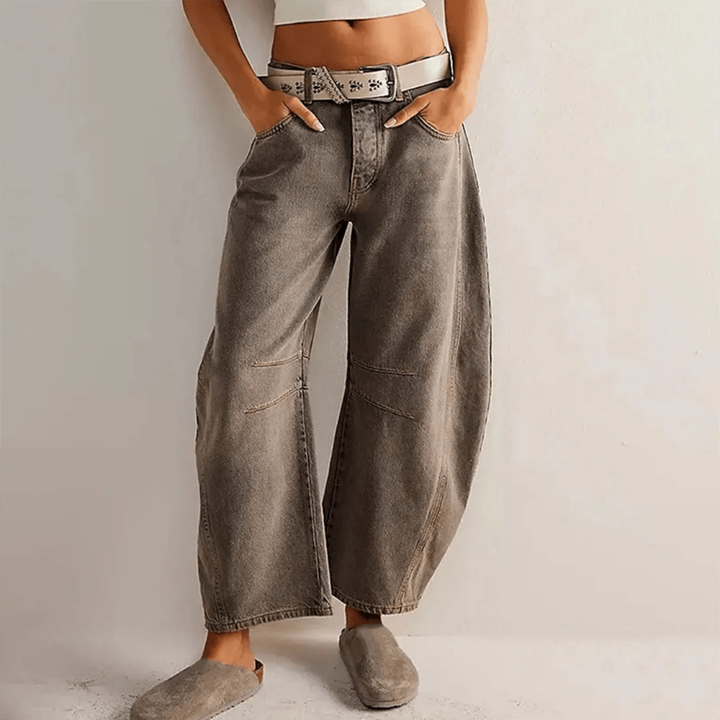 Dusty | Women's Casual Barrel Leg Pants