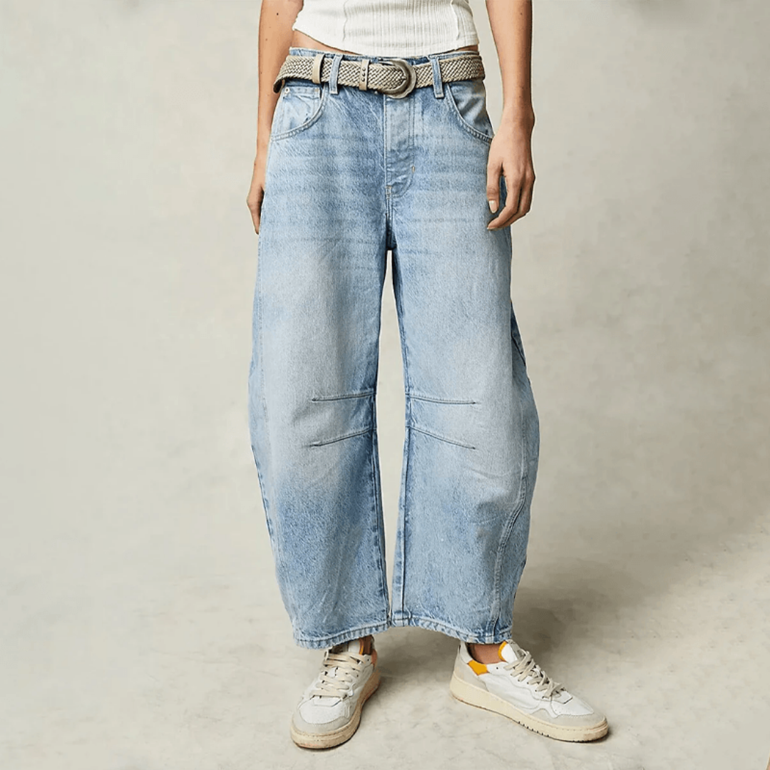 Dusty | Women's Casual Barrel Leg Pants