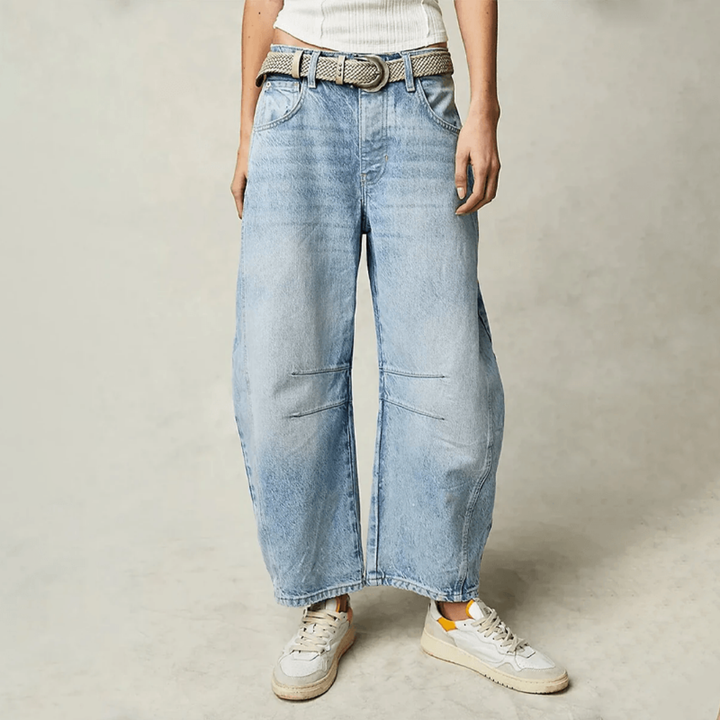 Dusty | Women's Casual Barrel Leg Pants