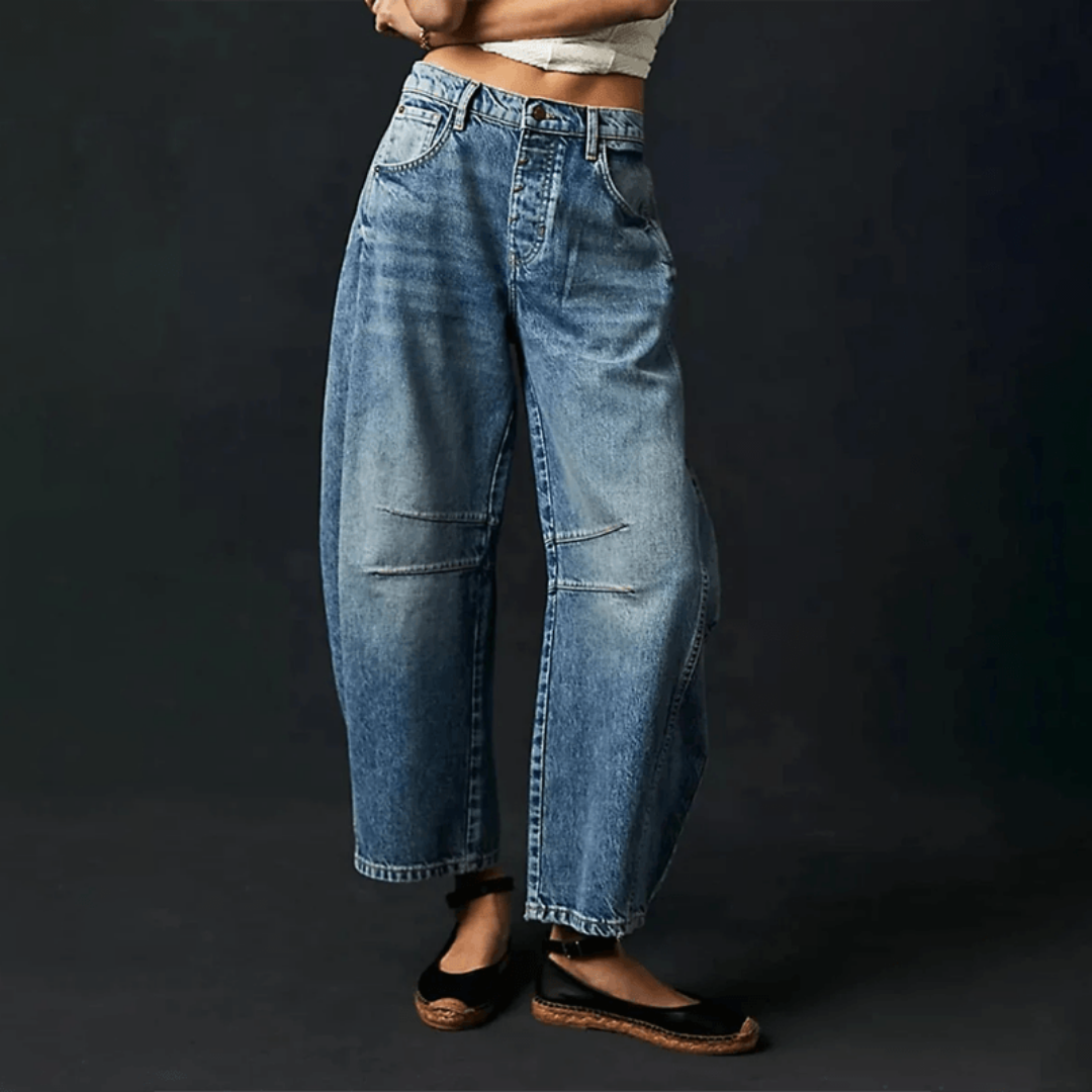 Dusty | Women's Casual Barrel Leg Pants