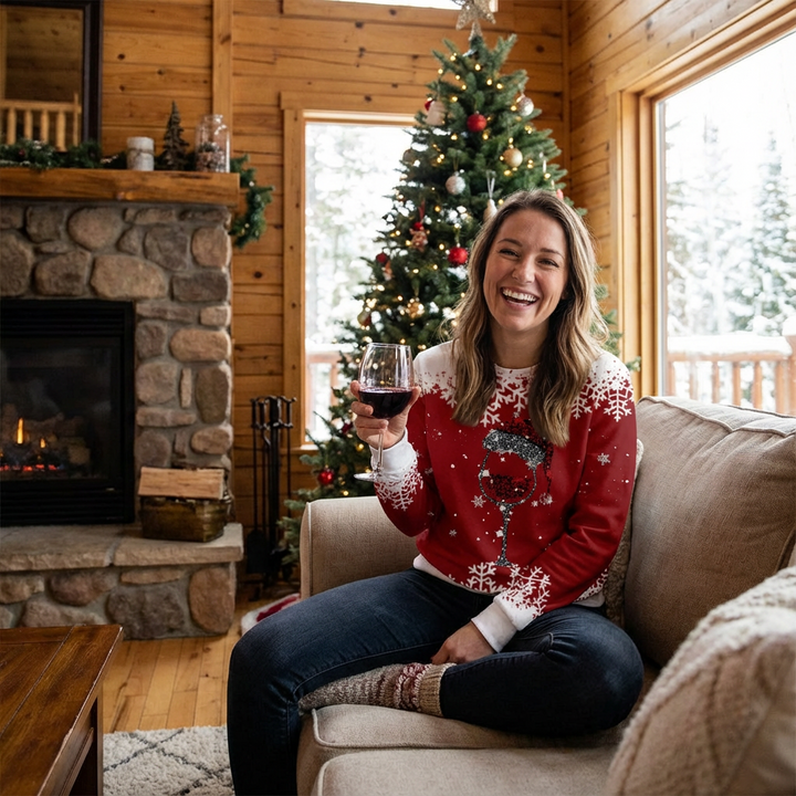 Eva | Women's Long Sleeve Crew Neck Sweatshirt