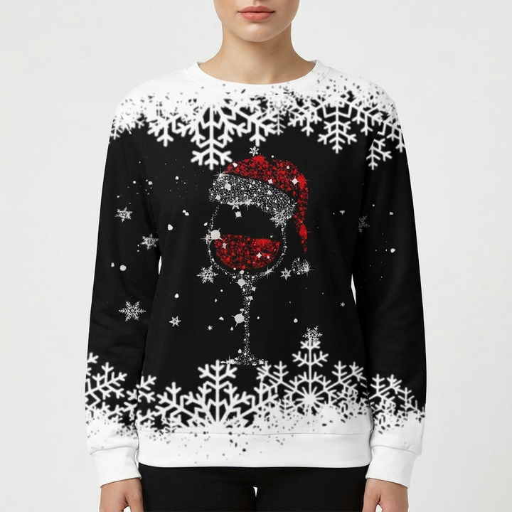 Eva | Women's Long Sleeve Crew Neck Sweatshirt