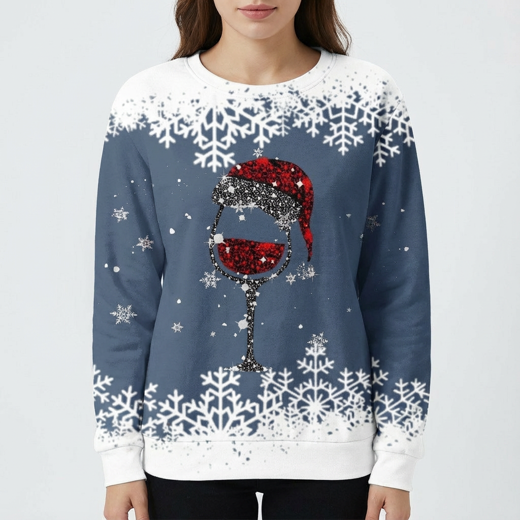 Eva | Women's Long Sleeve Crew Neck Sweatshirt