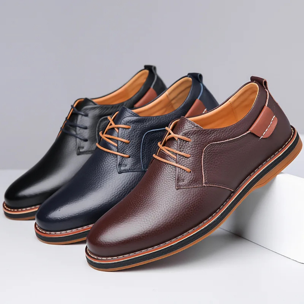 Finley | Men's Classic Lace-Up Derby Shoes