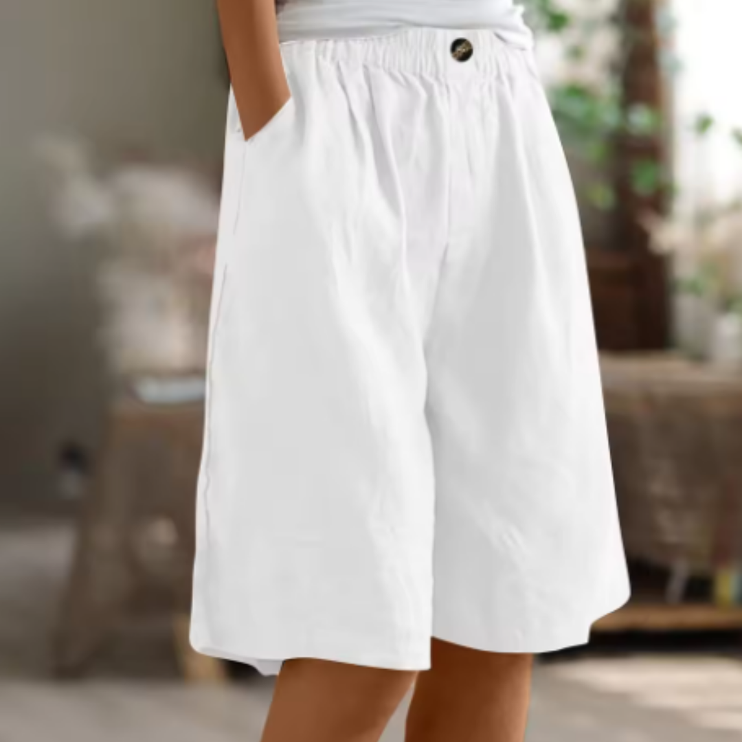 Jolene | Women's Casual Wide Leg Bermuda Shorts
