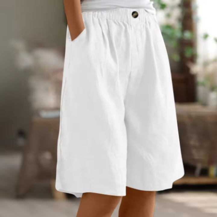 Jolene | Women's Casual Wide Leg Bermuda Shorts