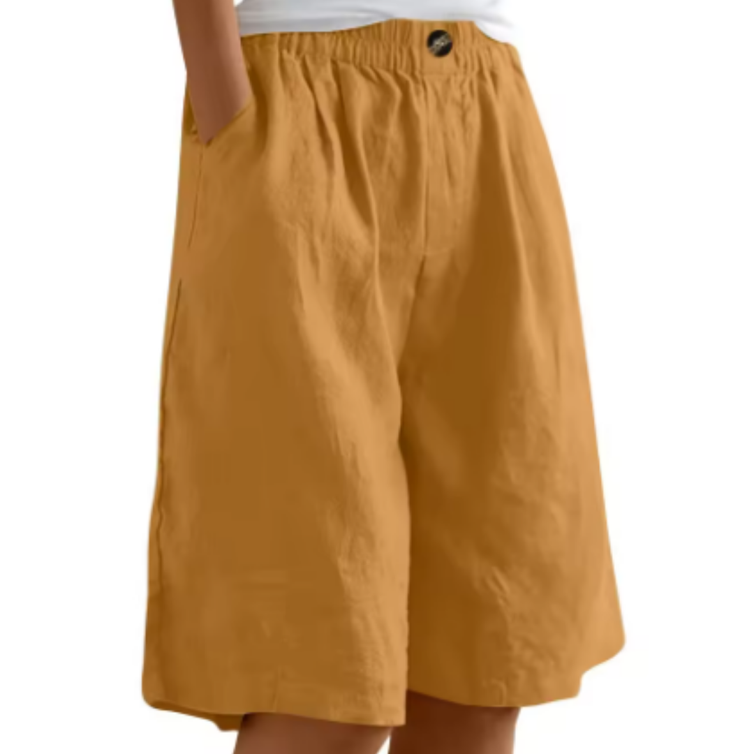 Jolene | Women's Casual Wide Leg Bermuda Shorts