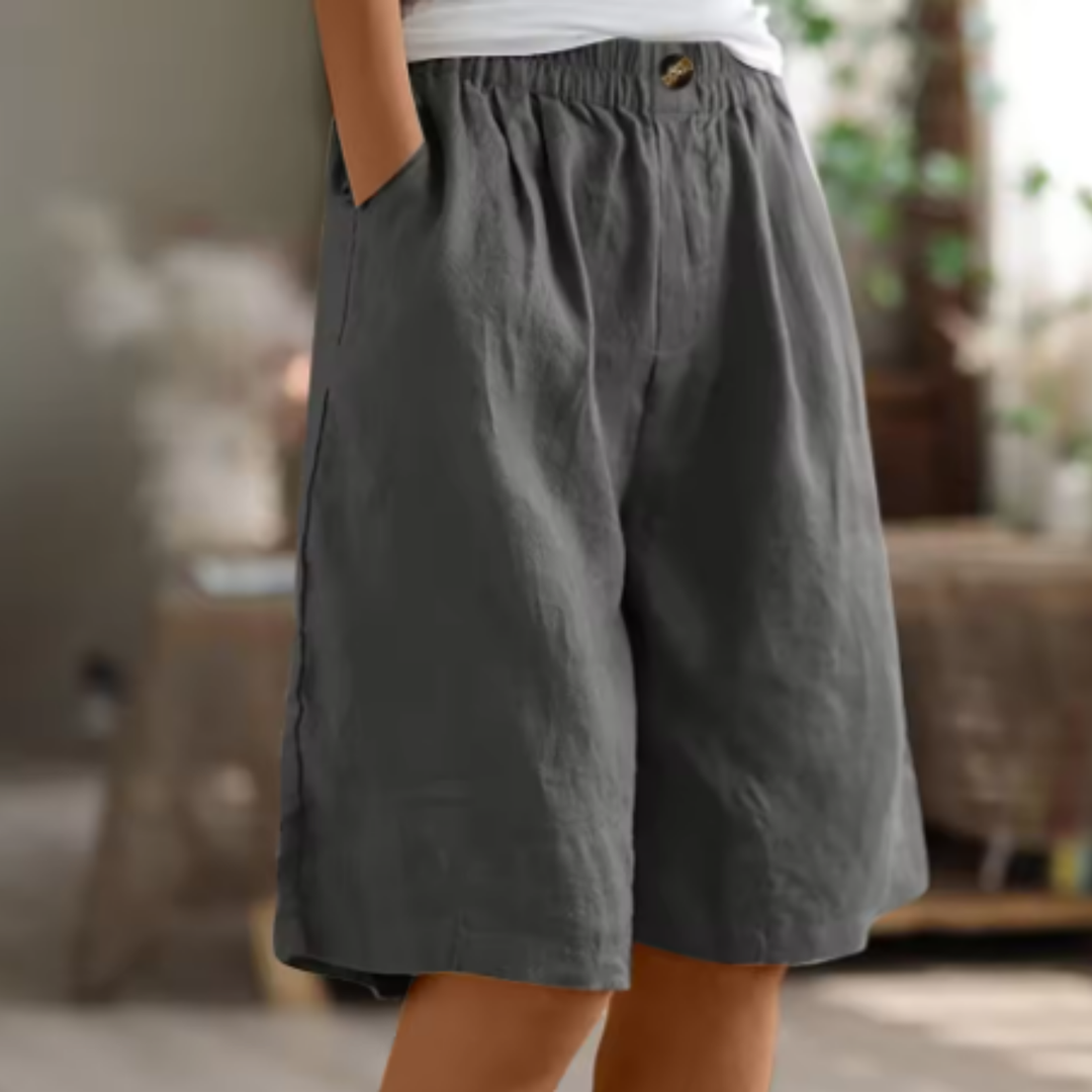 Jolene | Women's Casual Wide Leg Bermuda Shorts