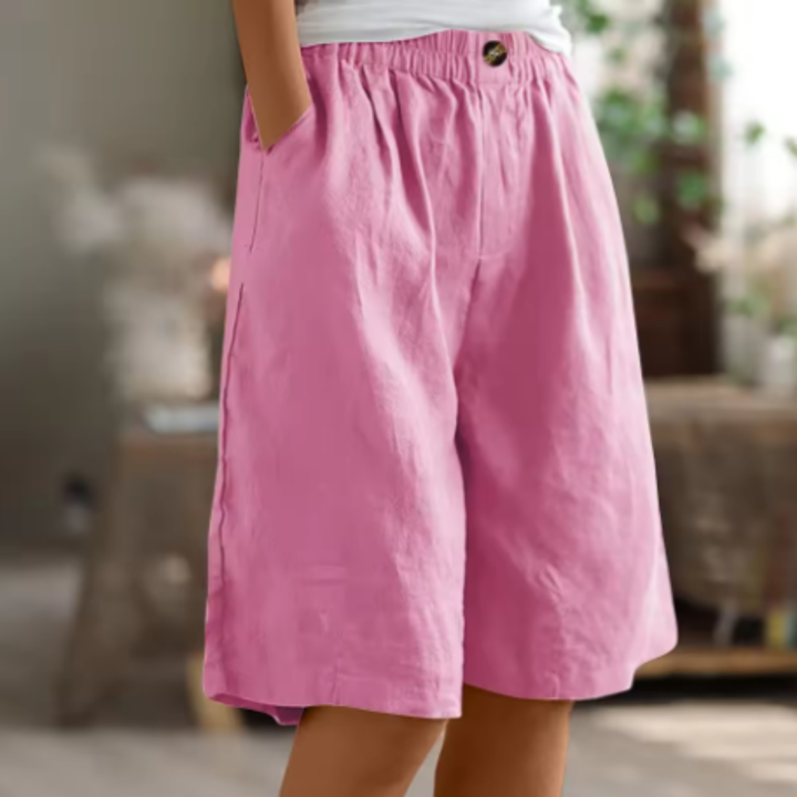 Jolene | Women's Casual Wide Leg Bermuda Shorts