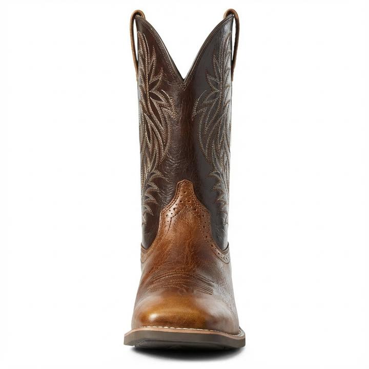 Jordan | Men's Embroidered Mid-Calf Cowboy Boots