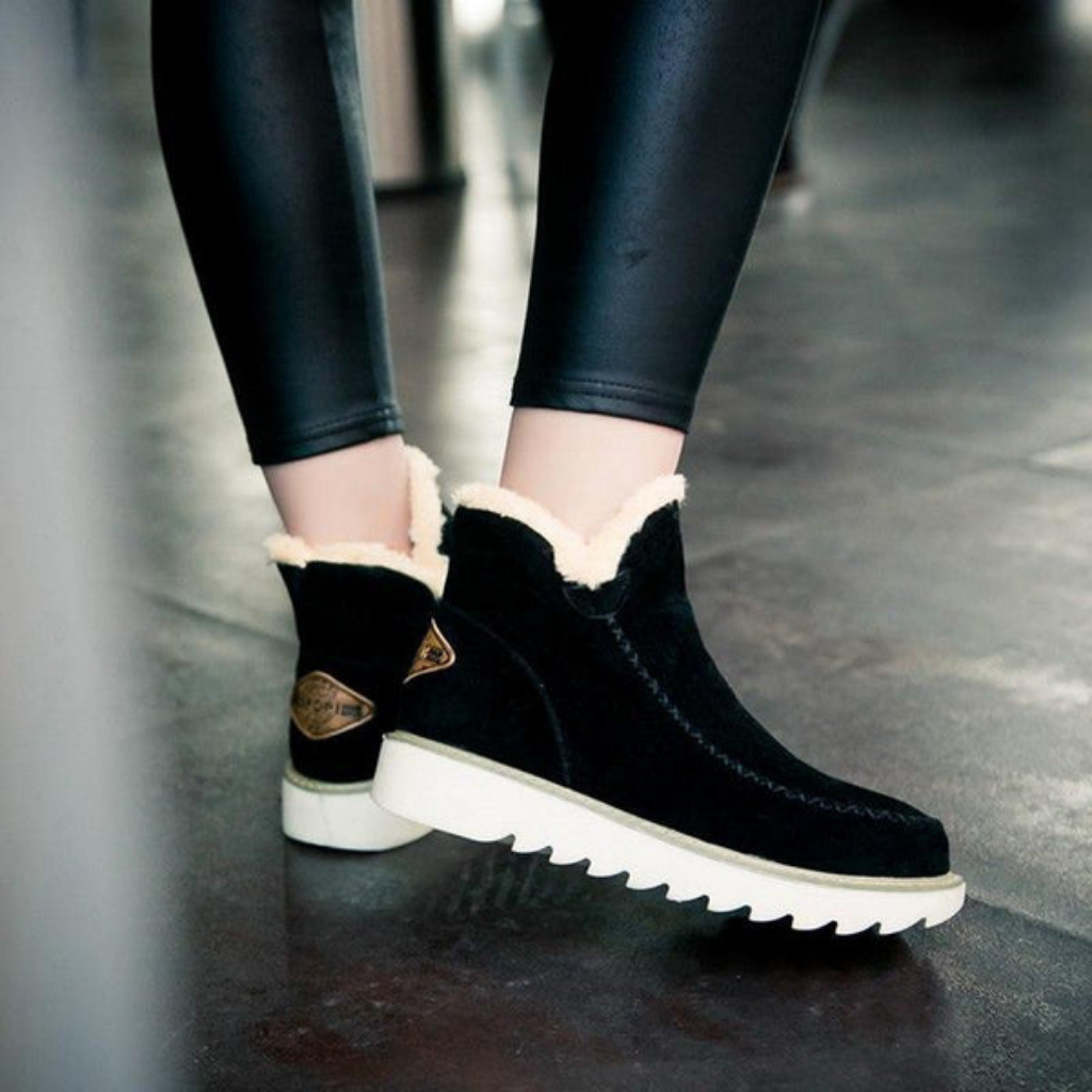 Kira | Women's Cozy Slip-On Ankle Boots
