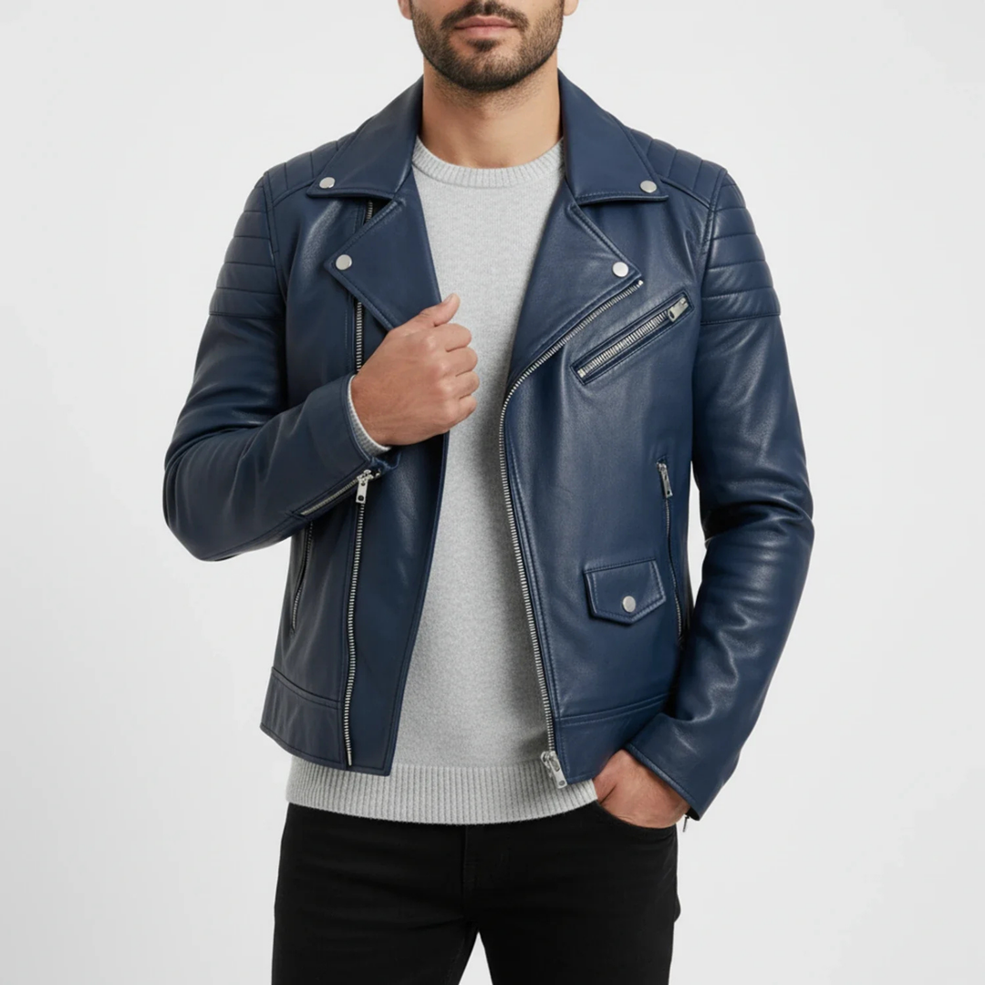 Knox | Men's Classic Biker Jacket