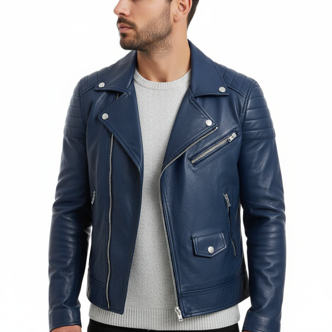 Knox | Men's Classic Biker Jacket