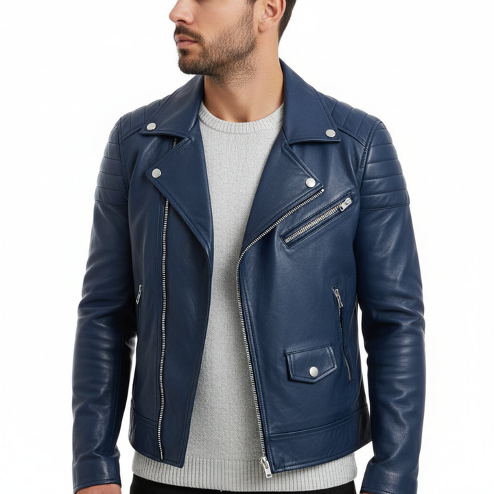 Knox | Men's Classic Biker Jacket