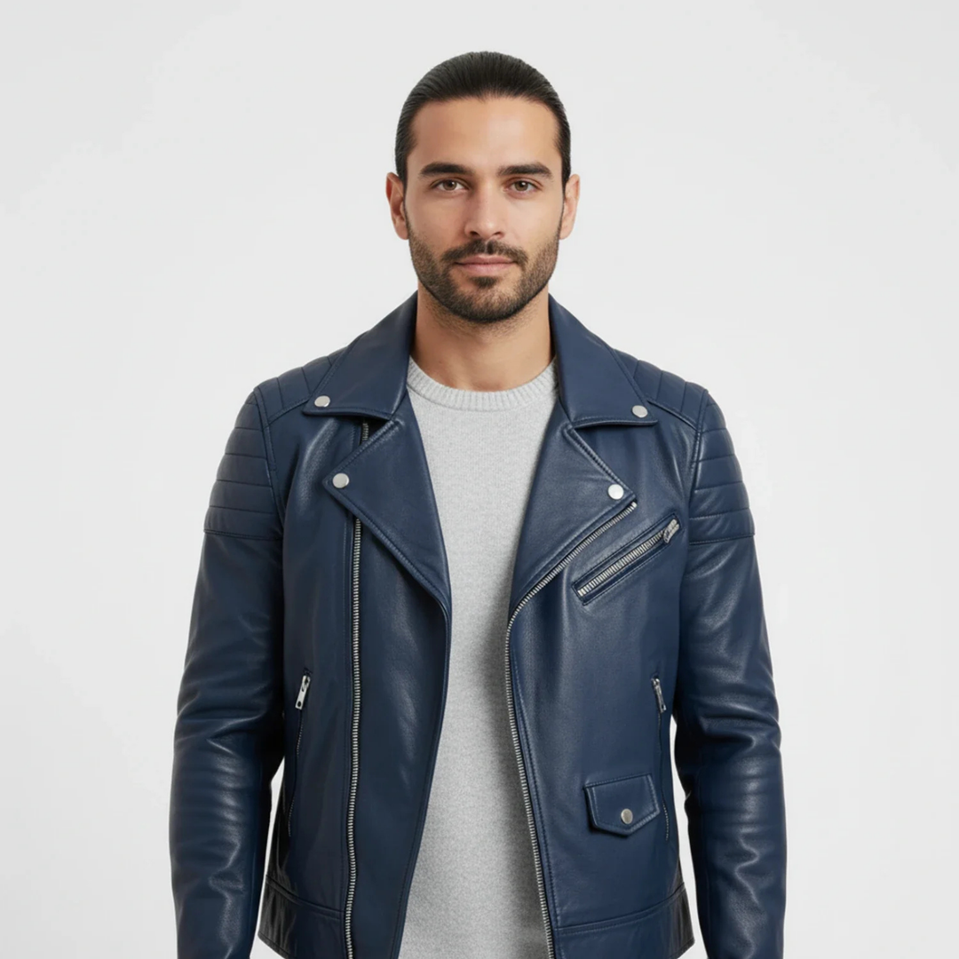 Knox | Men's Classic Biker Jacket