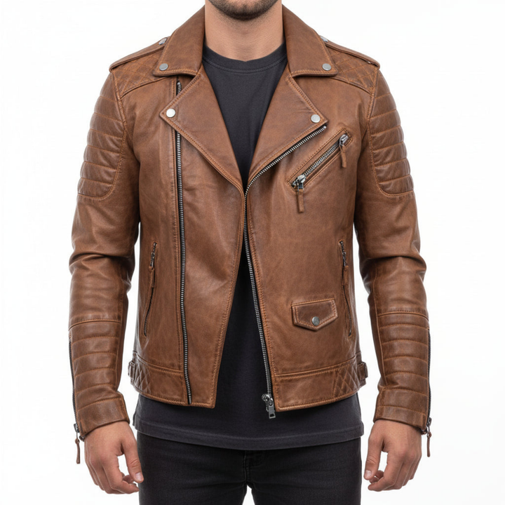 Knox | Men's Classic Biker Jacket
