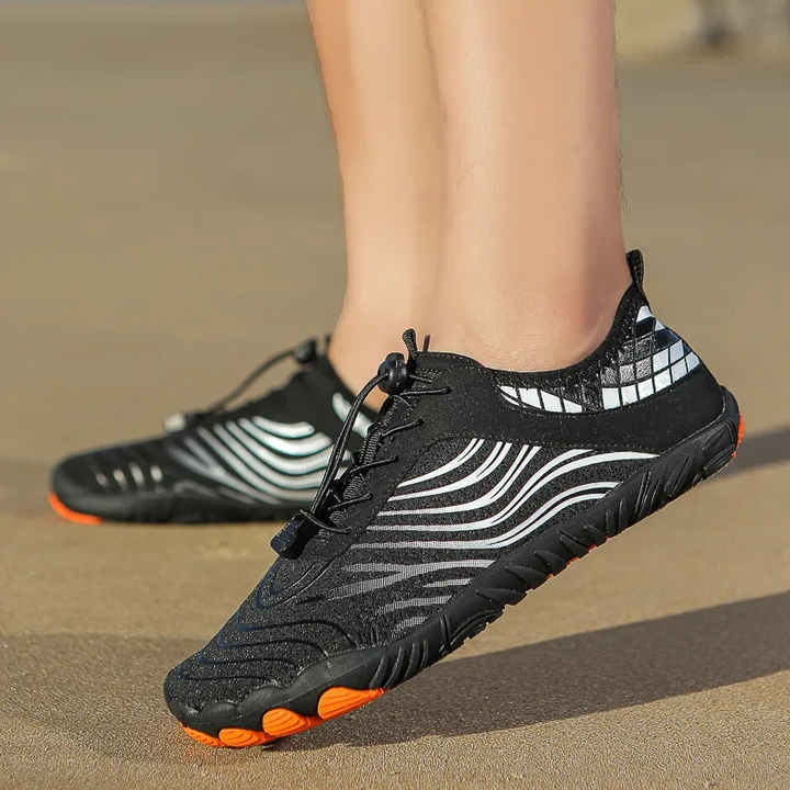 Lucas | Unisex Orthopedic Barefoot Shoes With Wave Detail