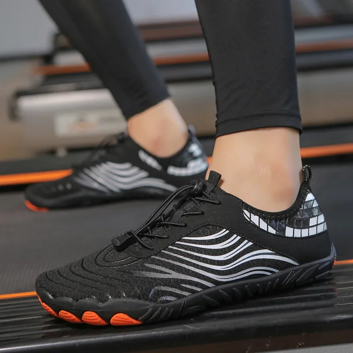 Lucas | Unisex Orthopedic Barefoot Shoes With Wave Detail