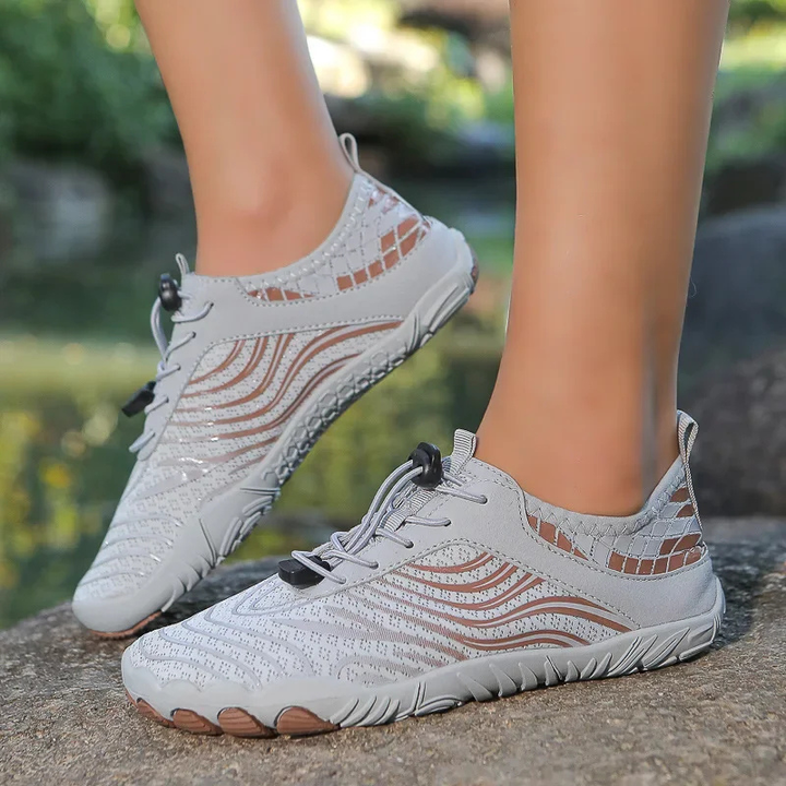 Lucas | Unisex Orthopedic Barefoot Shoes With Wave Detail