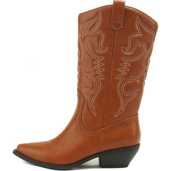 Madison | Women's Cowgirl Boots With Western Stitching And Pointed Toe | Classic