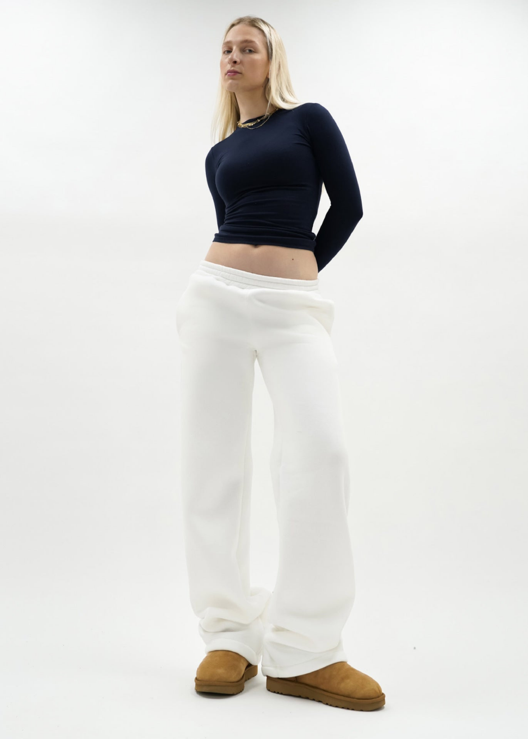 Madison | Women's Sweatpants With Elastic Waist And Wide-Leg Fit | Relaxed