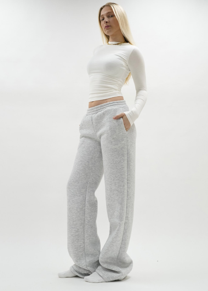 Madison | Women's Sweatpants With Elastic Waist And Wide-Leg Fit | Relaxed