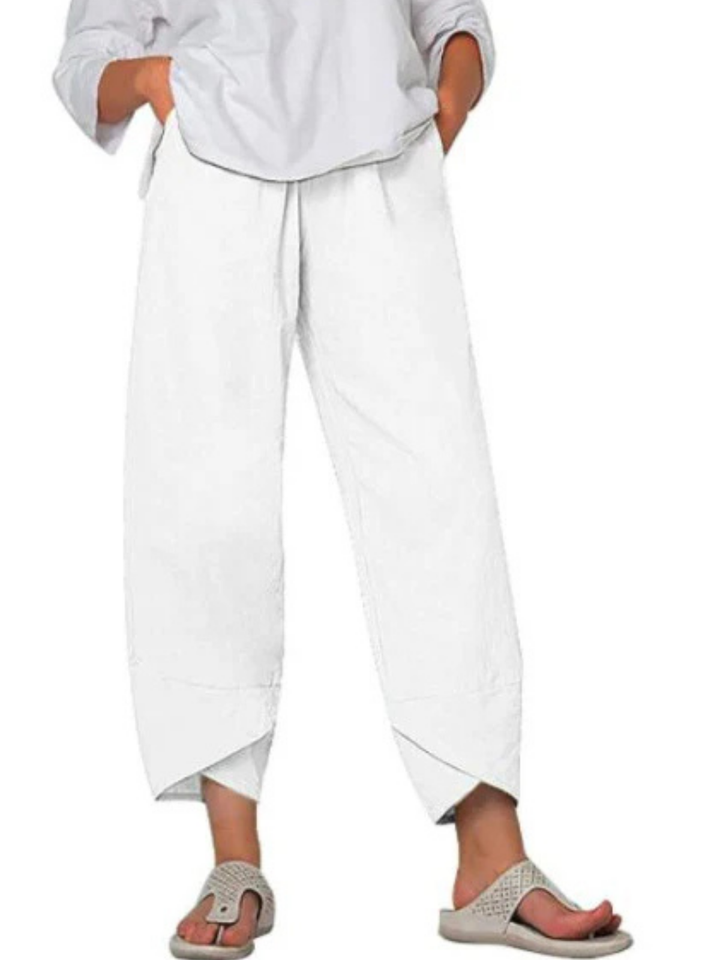 Maren | Women's Casual Wide-Leg Cropped Pants