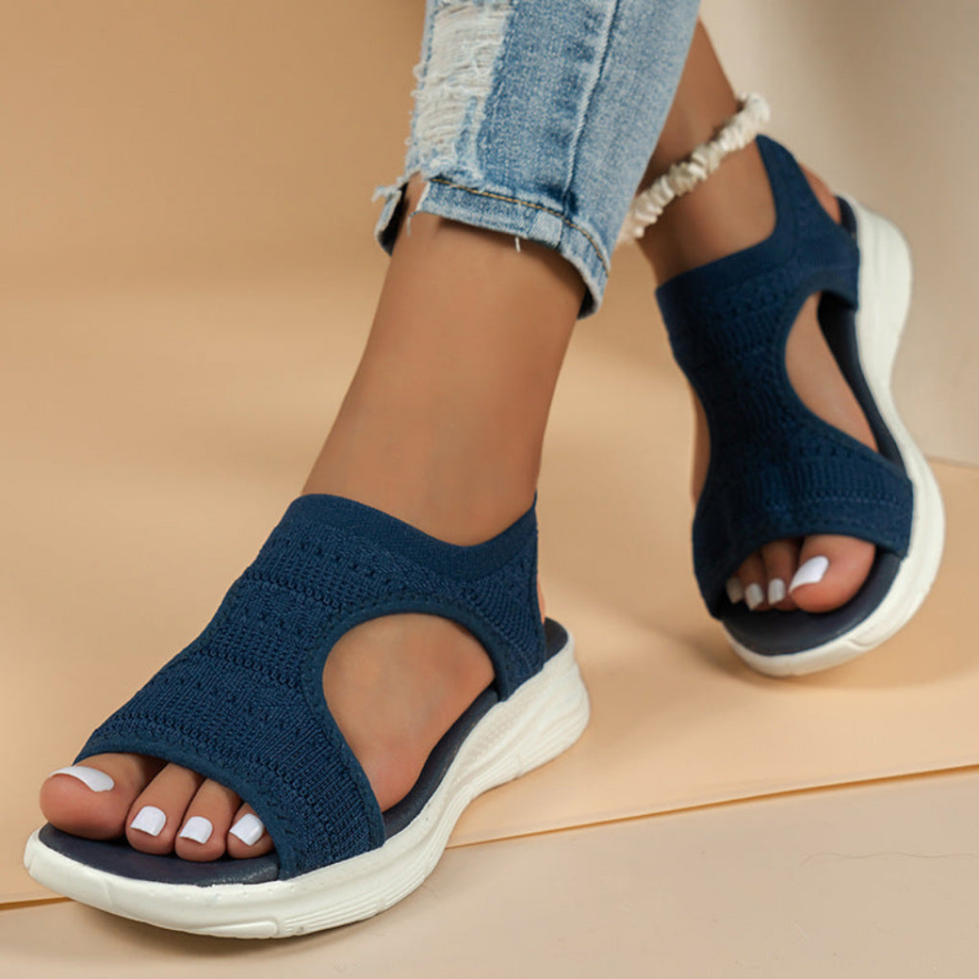 Olivia | Women's Sandals With Knit Upper And Open-Toe Design | Athleisure