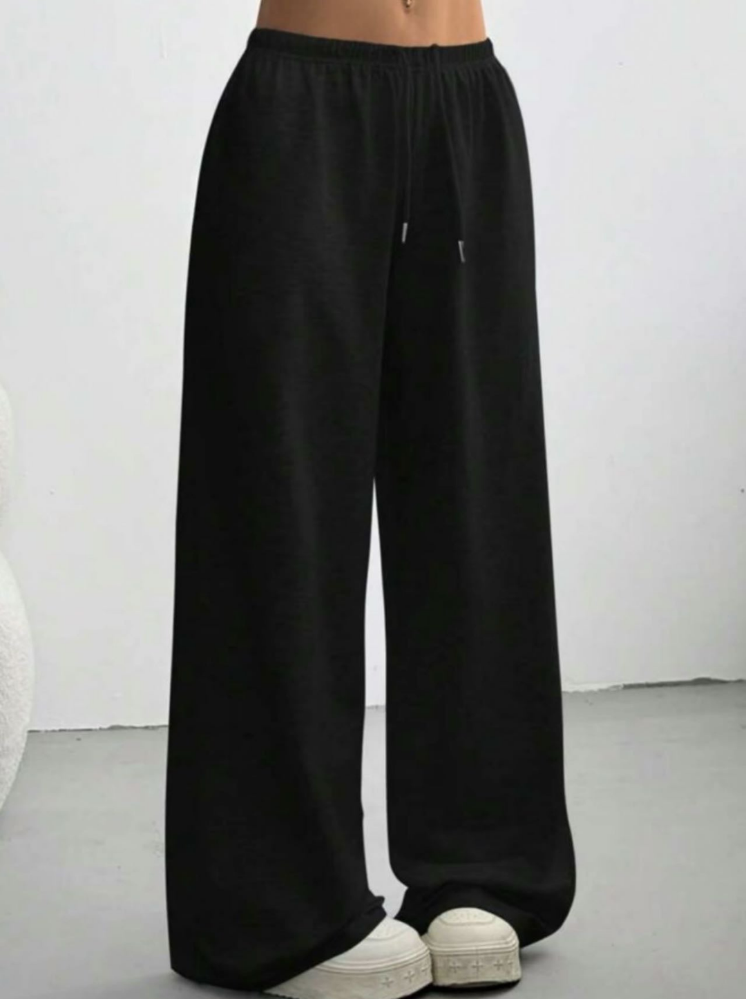 Olivia | Women's Sweatpants With Drawstring Waist And Wide-Leg Fit | Relaxed