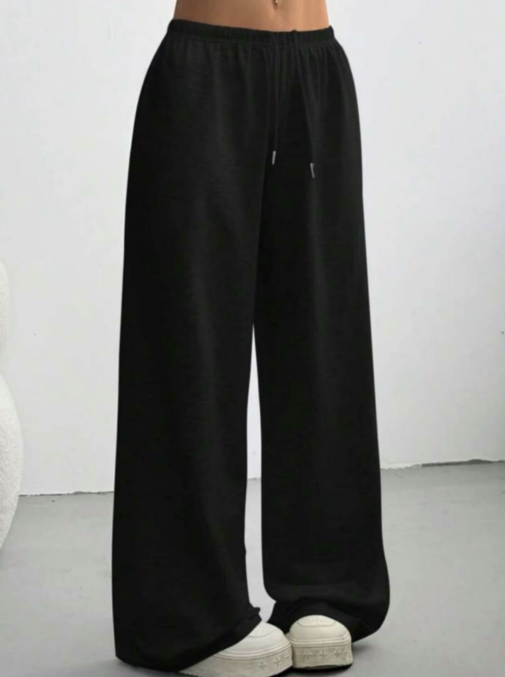 Olivia | Women's Sweatpants With Drawstring Waist And Wide-Leg Fit | Relaxed