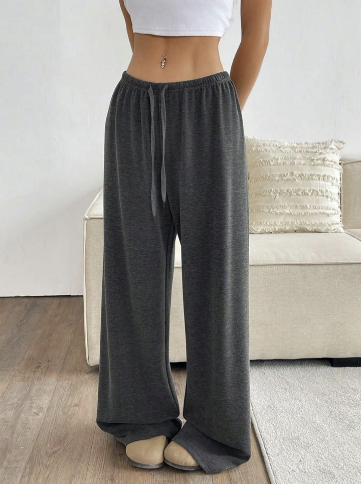 Olivia | Women's Sweatpants With Drawstring Waist And Wide-Leg Fit | Relaxed