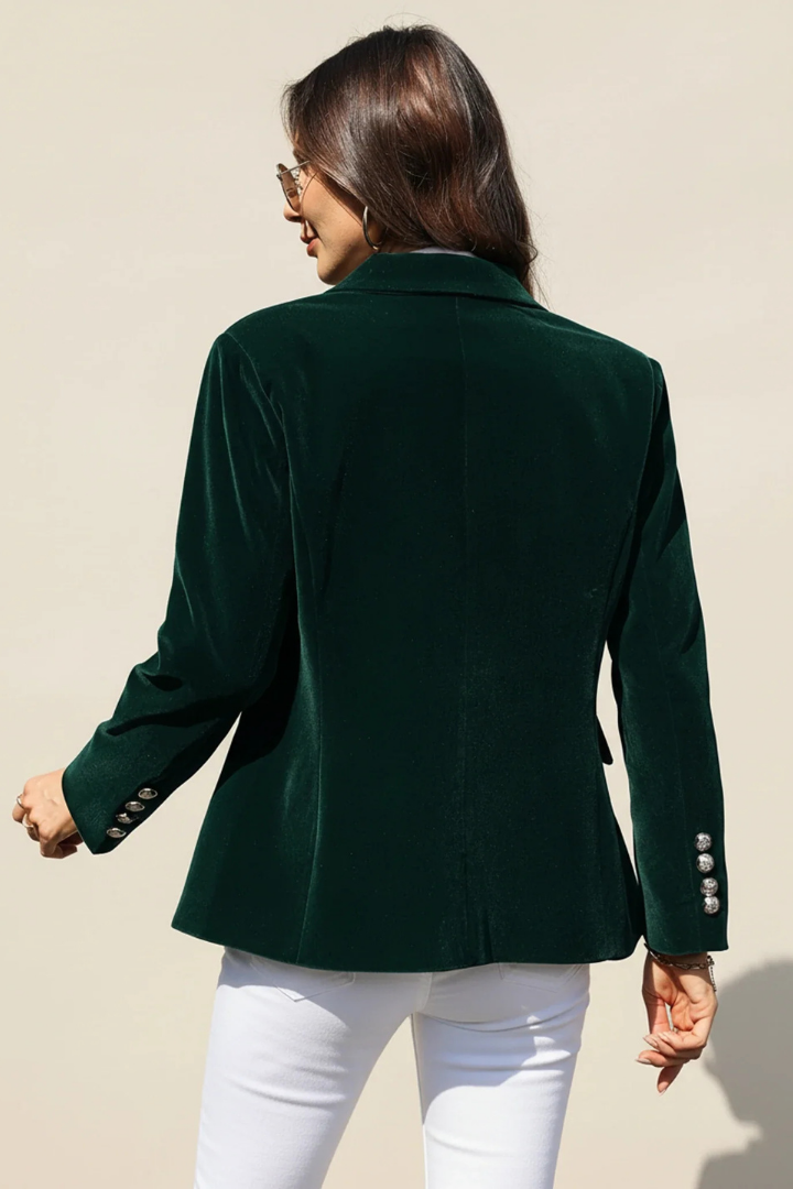 Scarlett | Women's Chic Single-Button Fitted Blazer