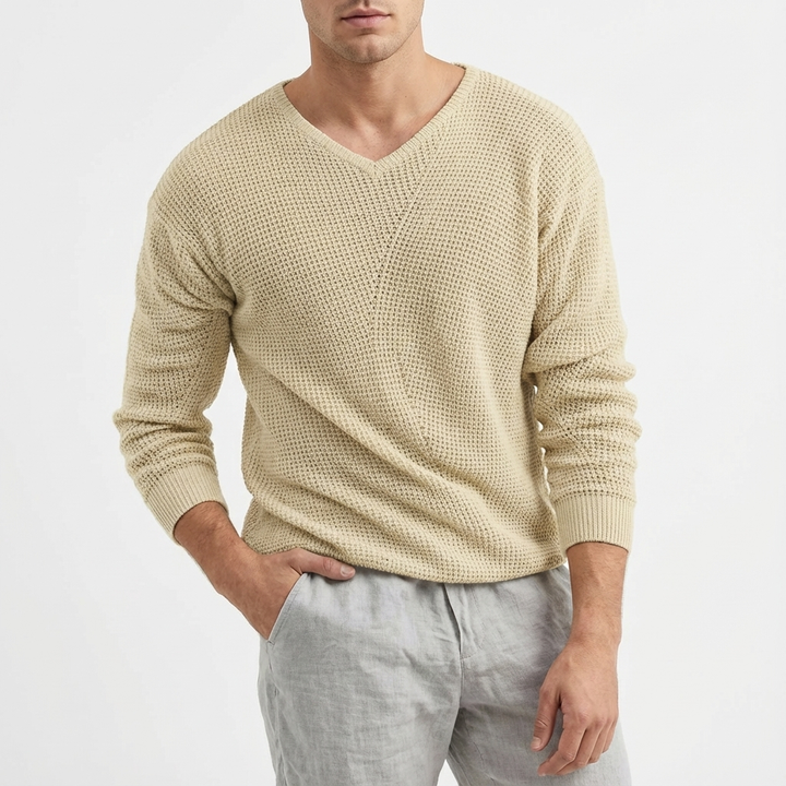 Walker | Men's V-Neck Casual Sweater