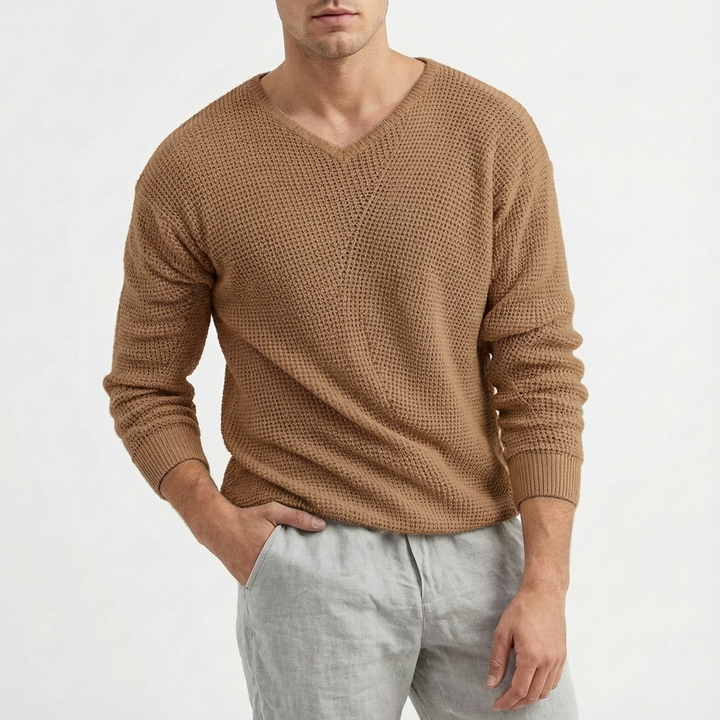Walker | Men's V-Neck Casual Sweater